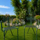 Lot de 4 chaises de jardin René Malaval