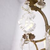 Louis XV style cage chandelier with tassels
