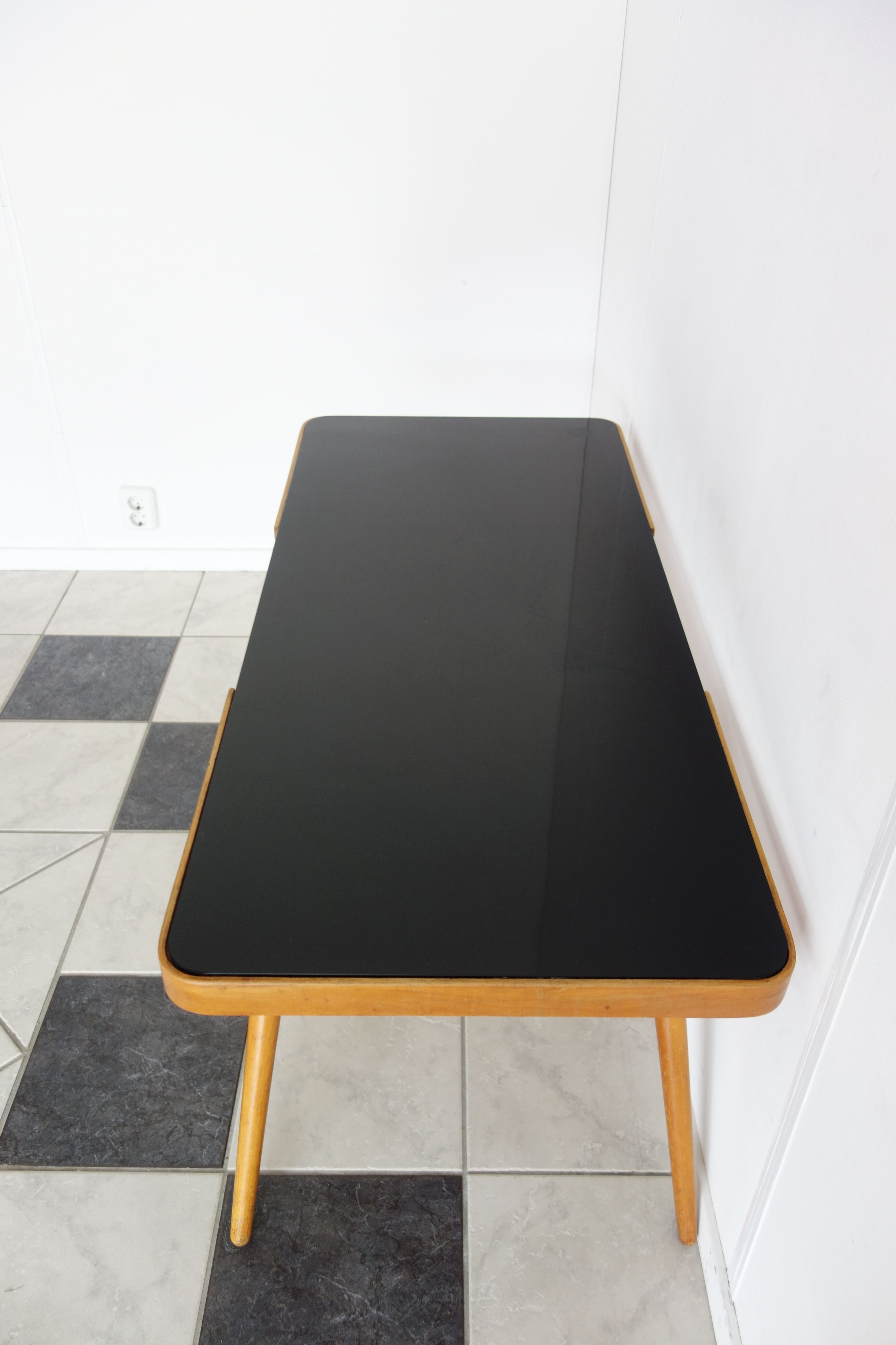 Jiri Jiroutek table in glass, 1960s
