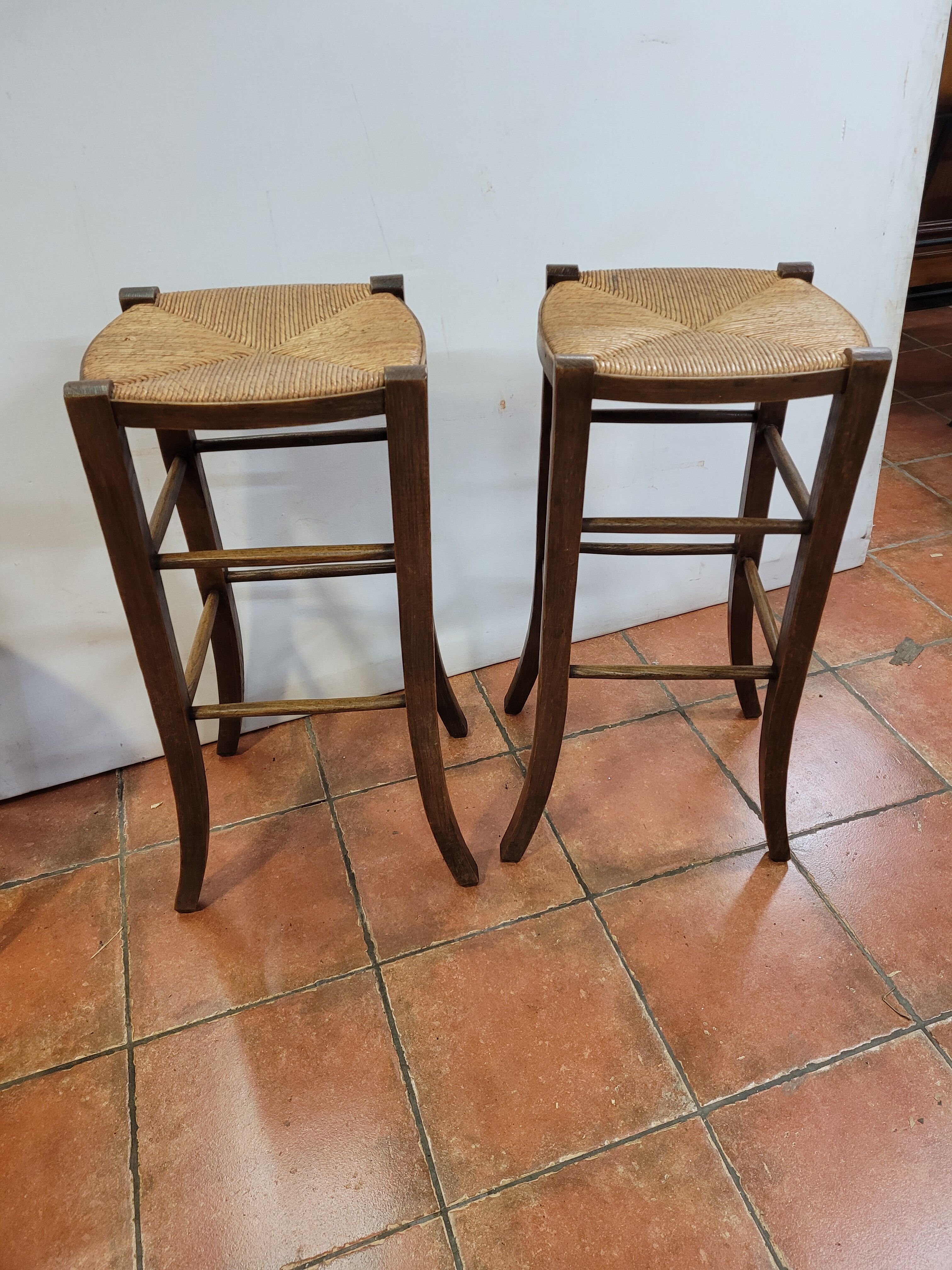 Pair of antique stools