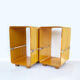Pair of side tables or bedside plywood - Denmark, 60s