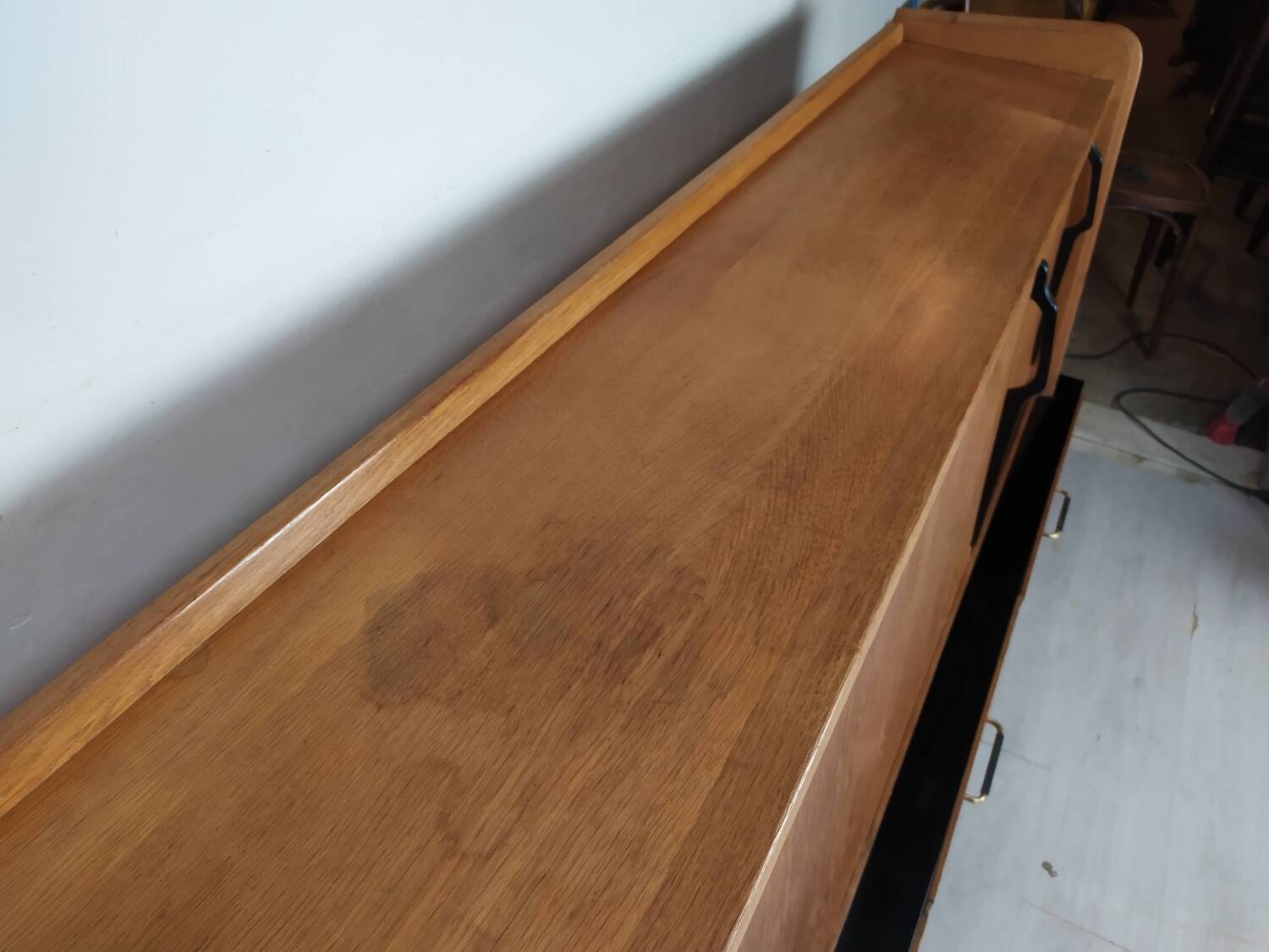 Vintage oak enfilade