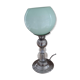1930s glass lamp and opaline