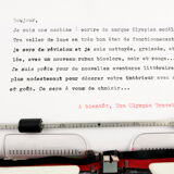 Typewriter, olympia traveller luxury  white