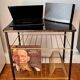 Table for turntable and vinyl records 1960