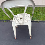 Joseph Mathieu bistro sheet metal chair