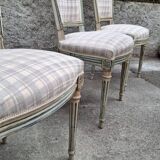 Lot de chaises anciennes style Louis XVI