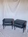 Pair of restored vintage bedside tables in Louis XVI style.
