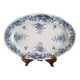 Plat de forme ovale en porcelaine Villeroy & Boch, modèle "Valeria"