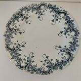 6 assiettes terre de fer Saint-Amand Hamage – décor Byzantin