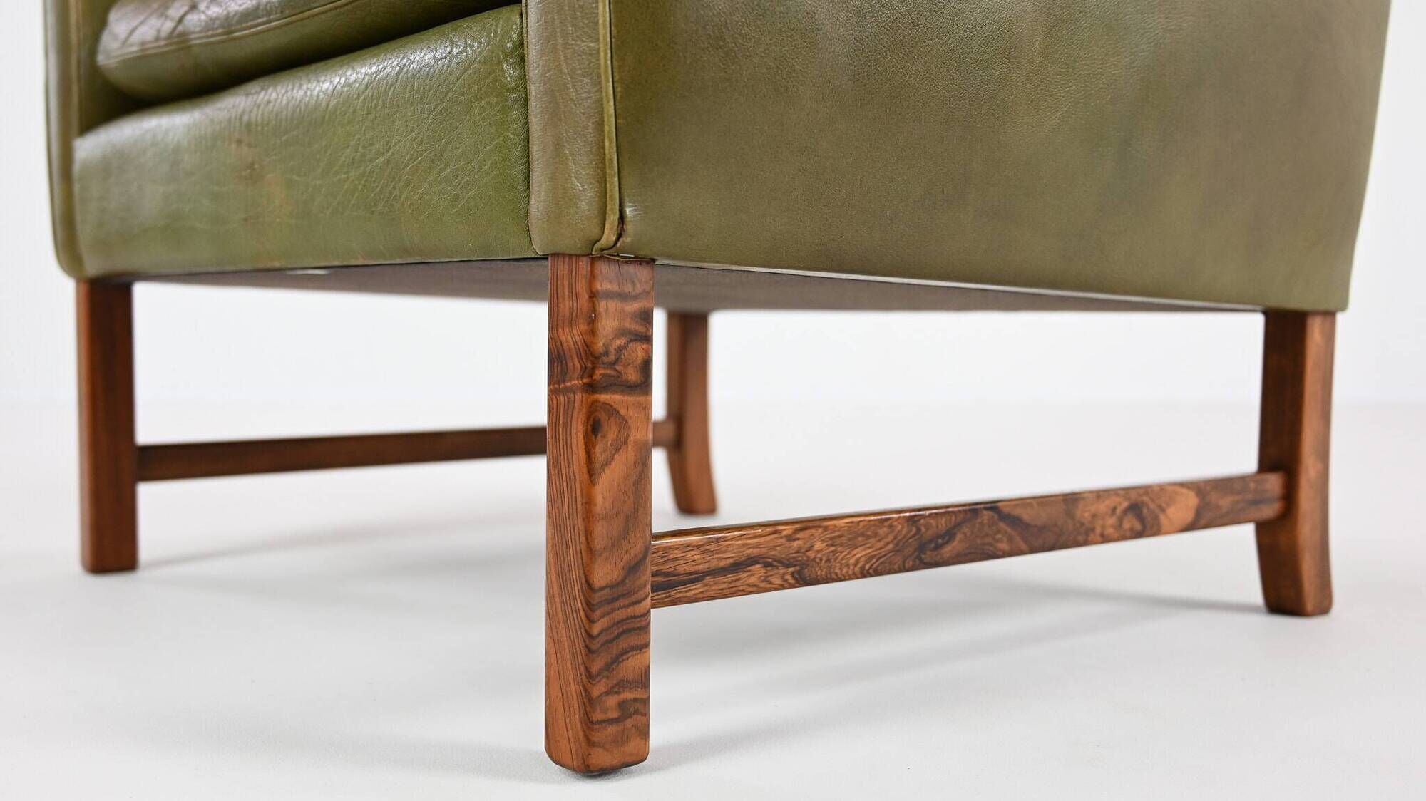 Fredrik Kayser, Wingback Armchair, Model 965h For Vatne Møbler. C.1960
