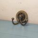 Double hook coat rack