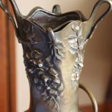 Bronze vase signed