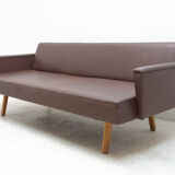Eastern bloc folding sofabed, 1970´s, Czechoslovakia