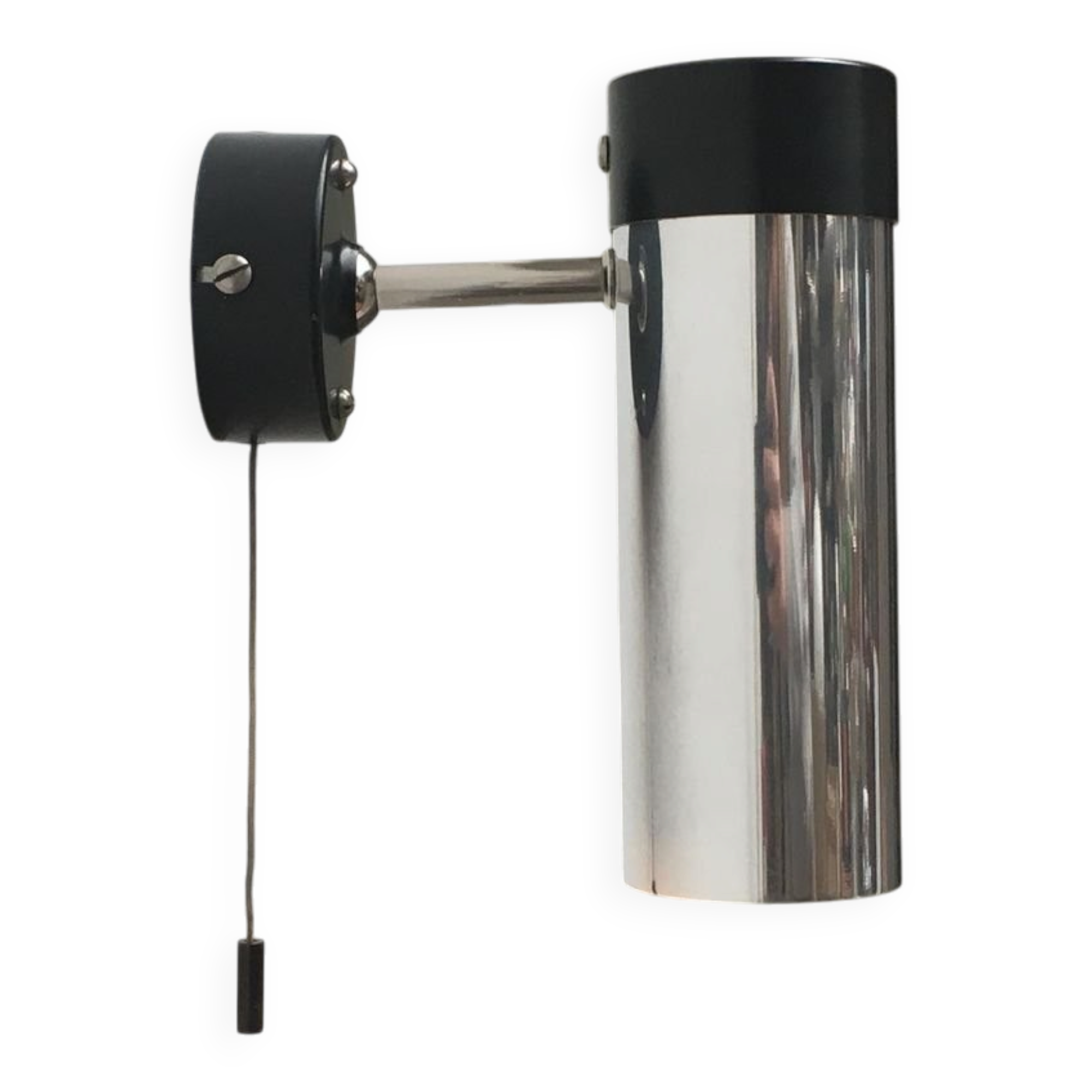 Mid-century minimalist wall lamps by H. Busquet for Hala Zeist, 1960s, set of 2.