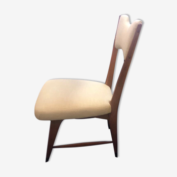 Wooden and fabrics chair