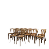Set of 14 Baumann bistro chairs for "Henri Julien SA"