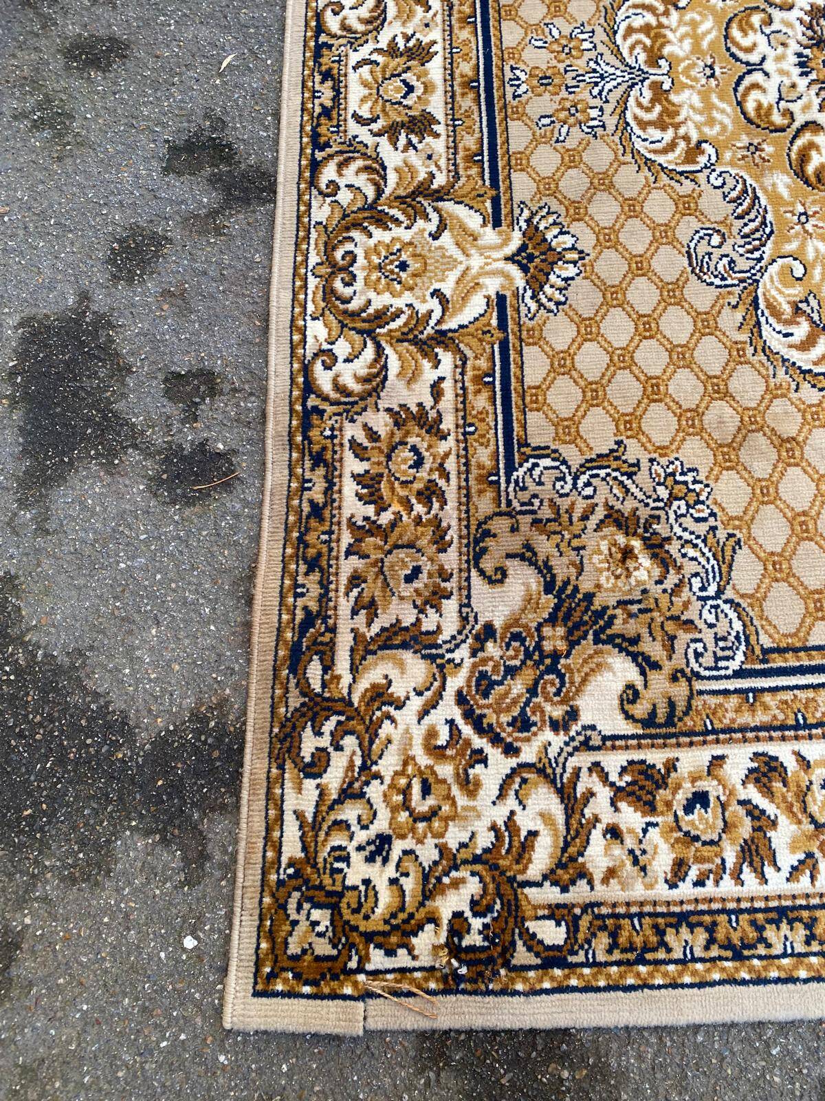 Persian wool rug, brown, 170x230cm