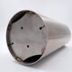 Brushed Aluminum large vase H:40cm