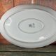 Limoges Bernardaud oval porcelain dish for Christofle