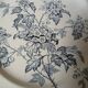 Large round antique ironstone dish