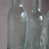 Blown glass bottle