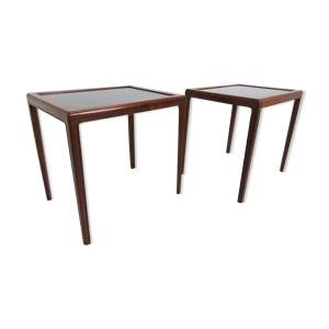 Paire de tables d’appoint en