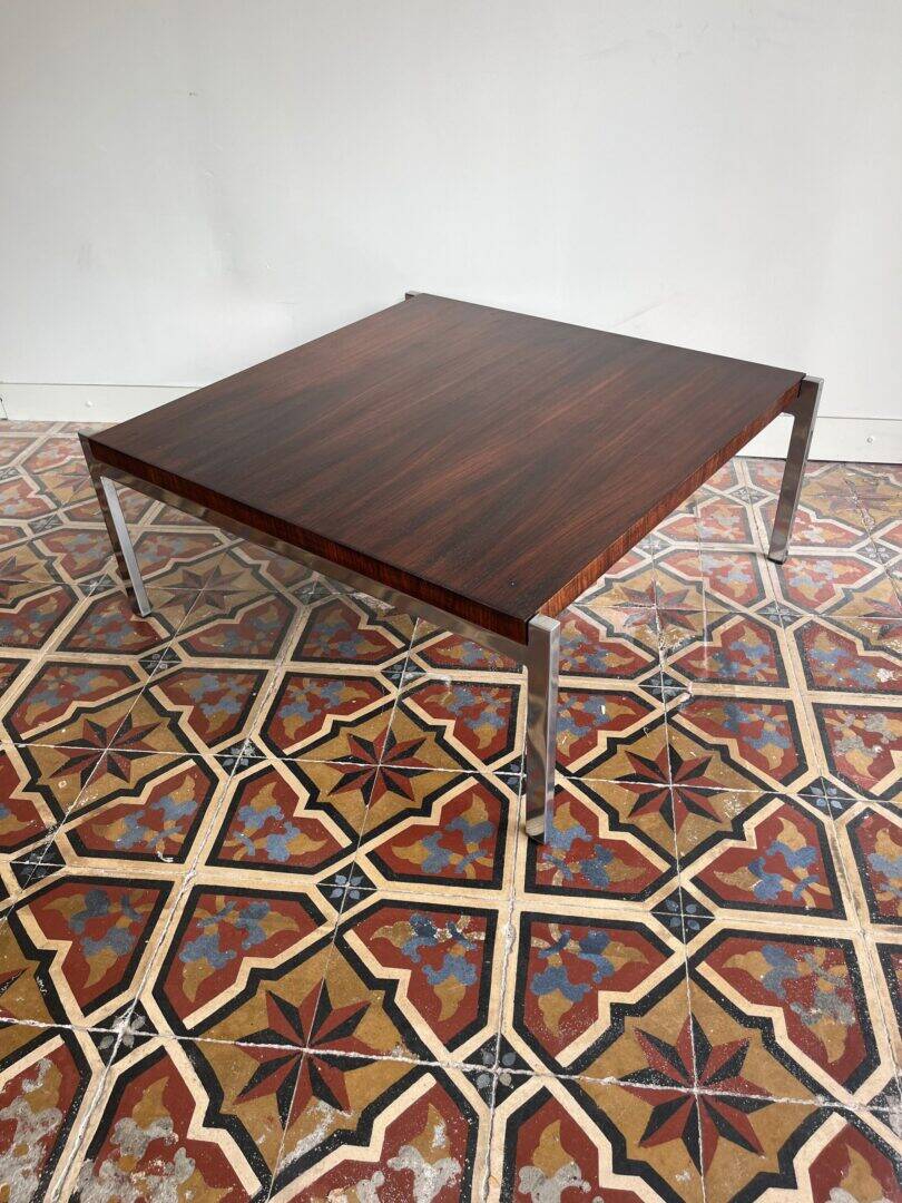 Mid-century rosewood coffee table