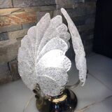 Lampe de table par Mazzega verre murano , Italie 1970