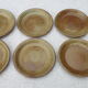 8 stoneware dessert plates