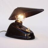 1930 wall lamp in Art Deco bakelite