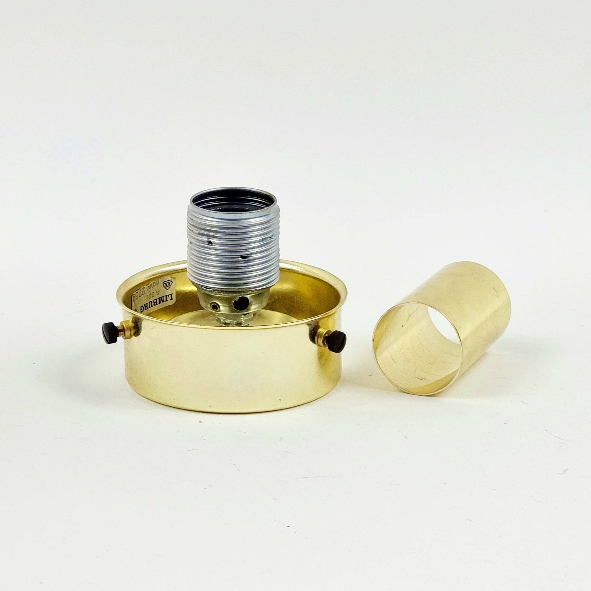 Mid-Century Glass Ceiling Light from Limburg, Germany, 1960s