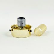 Mid-Century Glass Ceiling Light from Limburg, Germany, 1960s