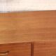 Commode en chêne, pieds compas, années 60