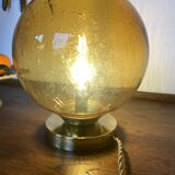 Vintage “bubbled” lamp