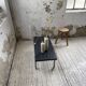 1950s slate coffee table