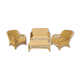 Complete rattan lounge from the 1950s