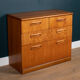Restored Teak 1960s Retro 2 Drawer Over 3 Chest Of Drawers By Meredew