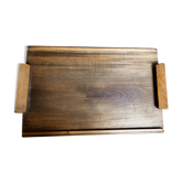 Scandinavian wooden plateau