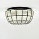 Mid Century Modern Glass Ceiling Light From Limburg, Germany, 1960s/1970s