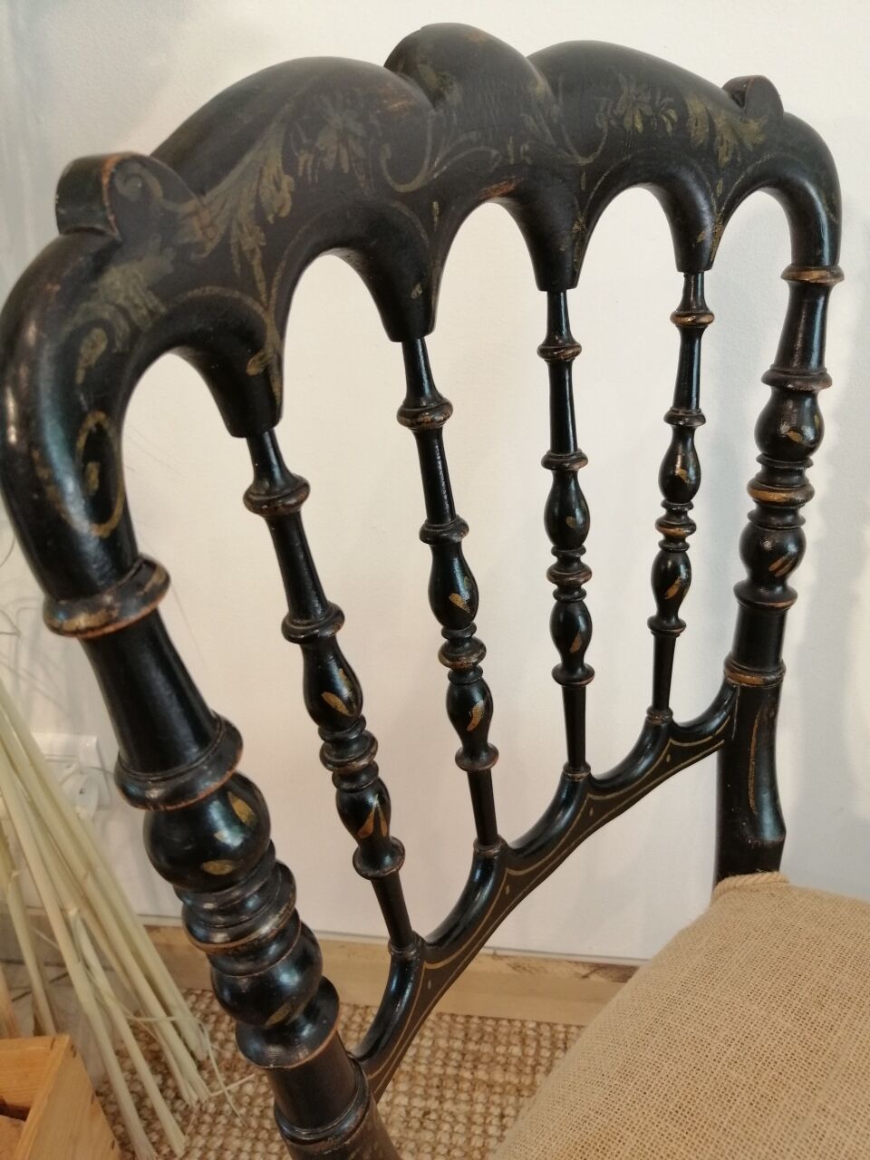 Chair Napoleon III period 19th.