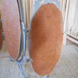 triptych psyche mirror to place on table or dressing table