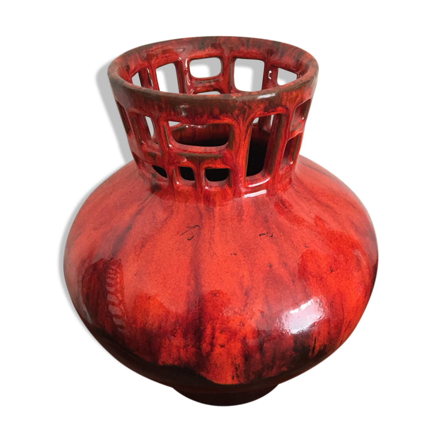 Vase en céramique de 1950