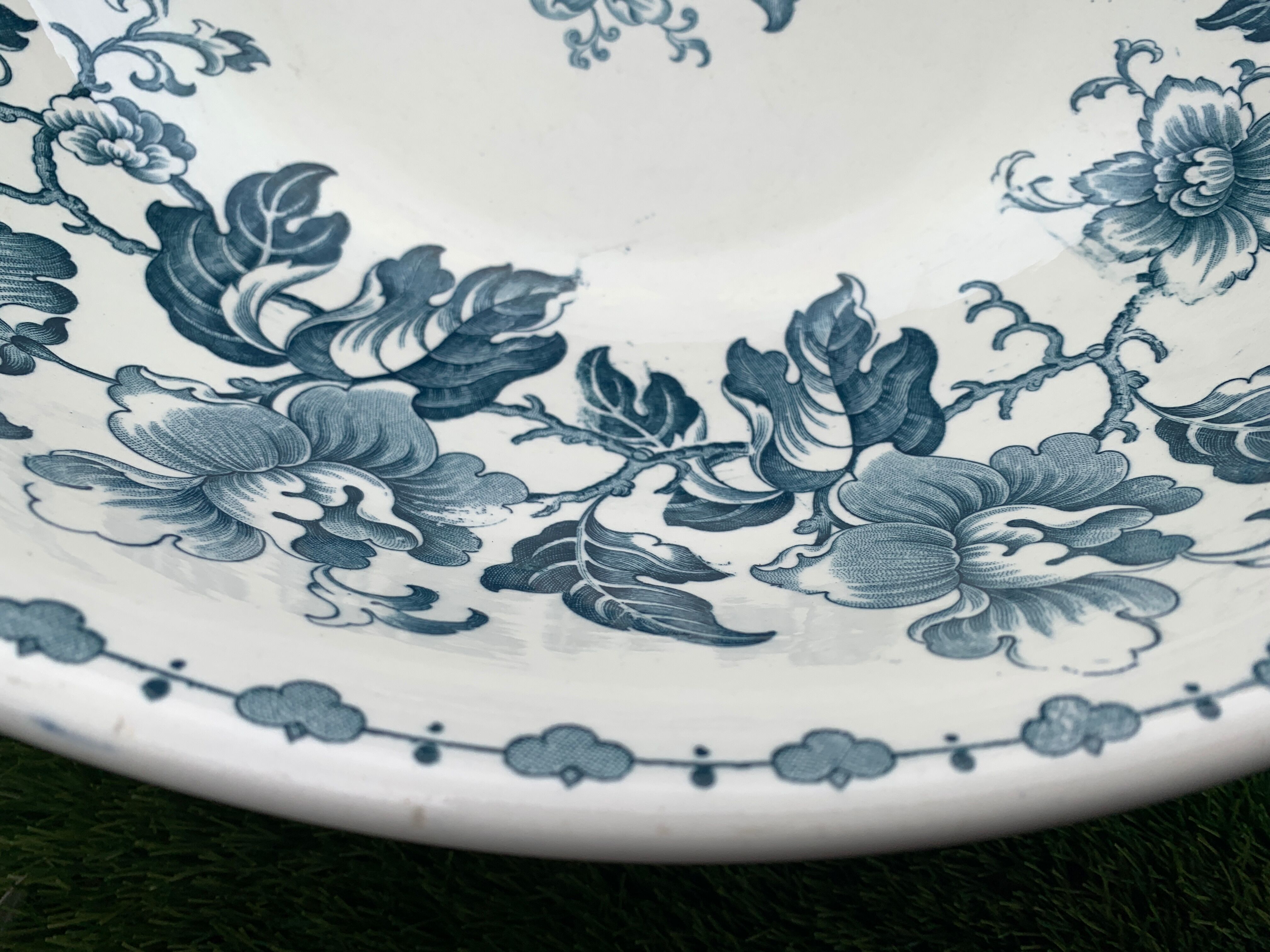Bowl in Longwy earthenware, lemon model