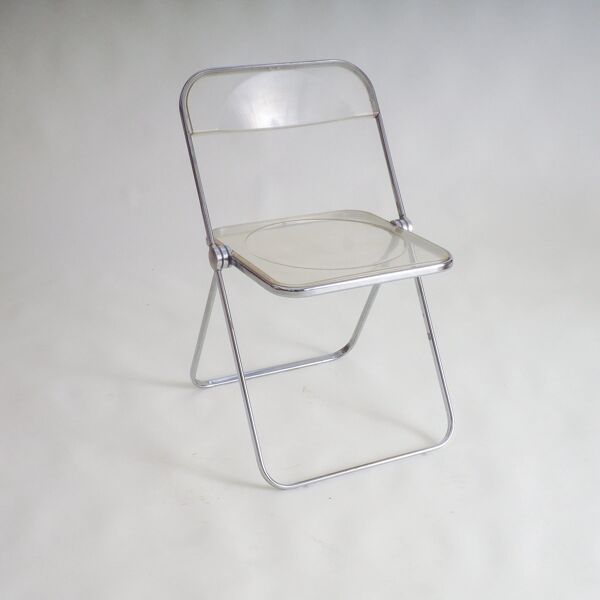 2 chaises pliantes Plia par Giancarlo Piretti pour Anonima Castelli