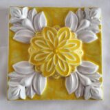 Handmade Embossed Portuguese Art Tile