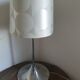 Belle lampe vintage couleur aluminium