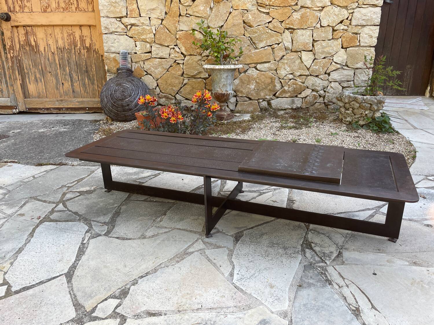 1980 Steel Coffee Table