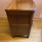 Louis XIV style chest of drawers in cherry, 4 drawers. Perfect condition.