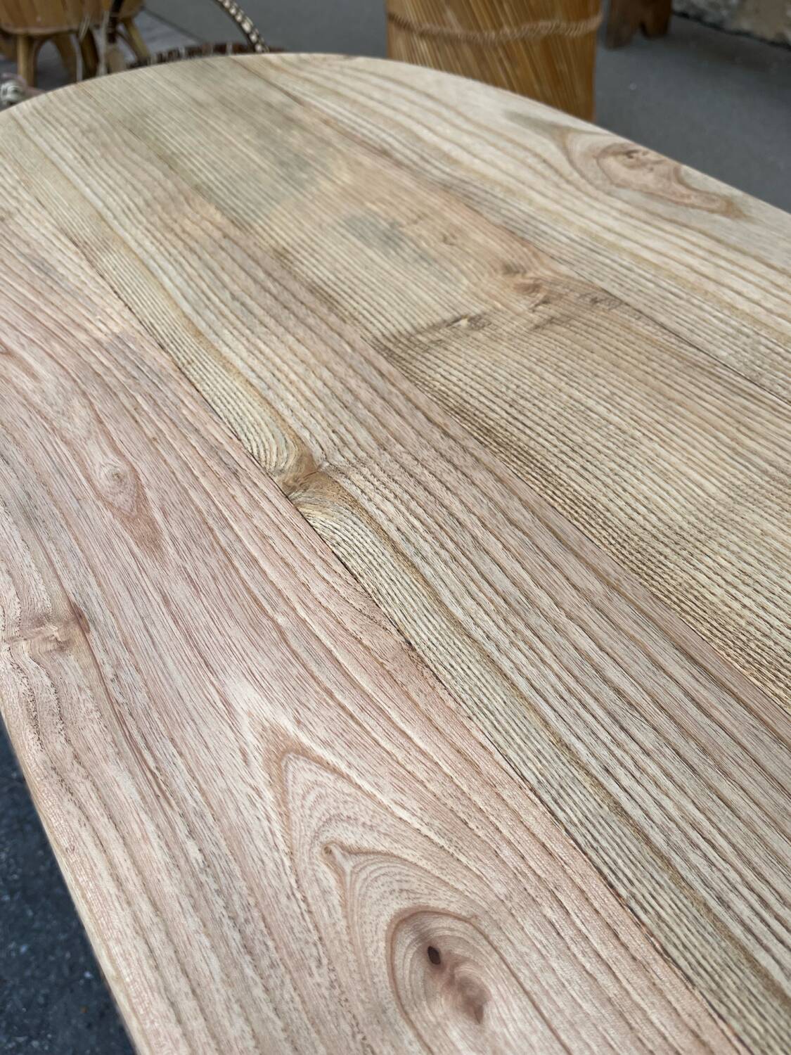 wooden coffee table